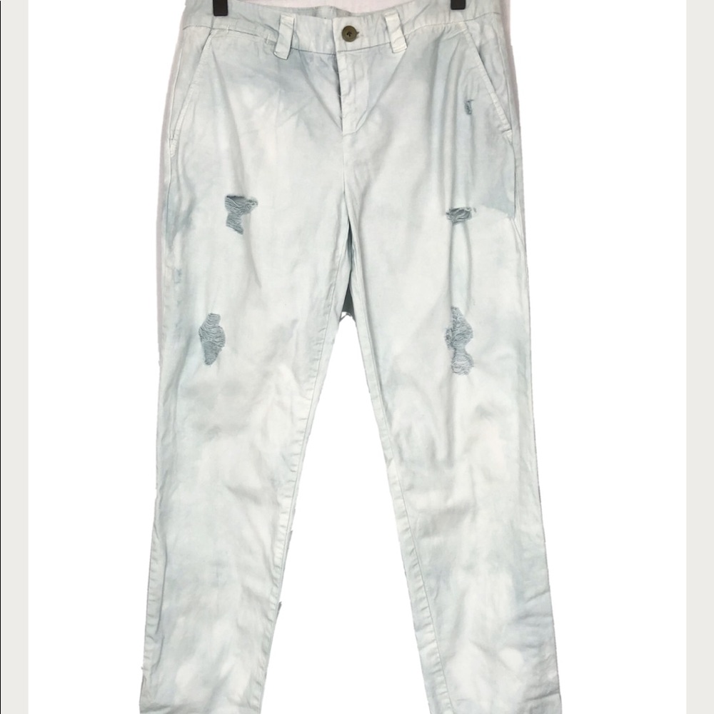 Khakis by Gap broken-in straight blue pants